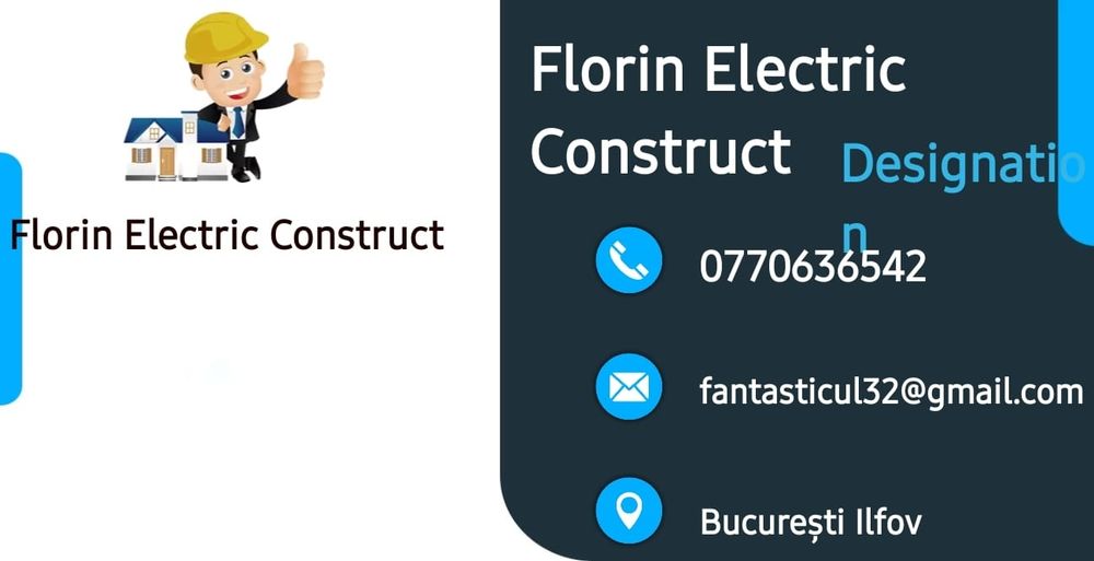Electrician reparatii si verificari