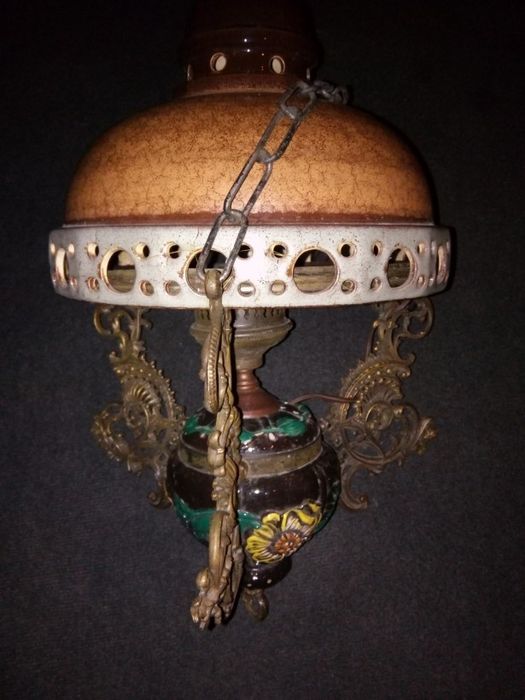 Superba lampa de tavan majolica