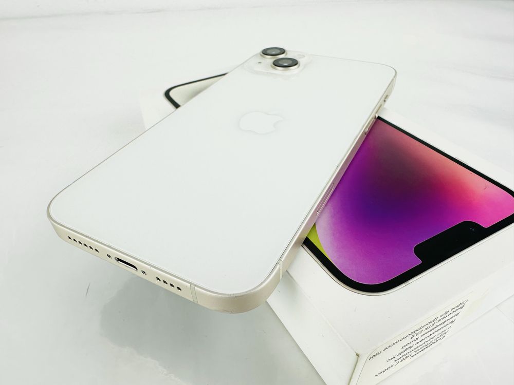 Apple iPhone 14 Plus 128GB Starlight Перфектен! Гаранция!