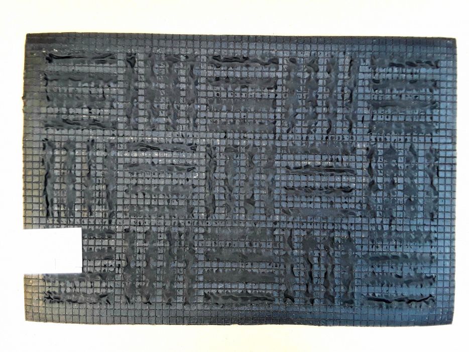 COVORASE PENTRU INTRARE 60X40 cm din cauciuc cu fibre de Bambus - NOI