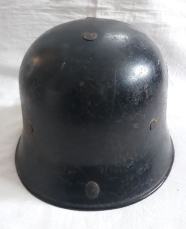 Casca germana de polițist WW2 , M34 / Ww2 german police helmet