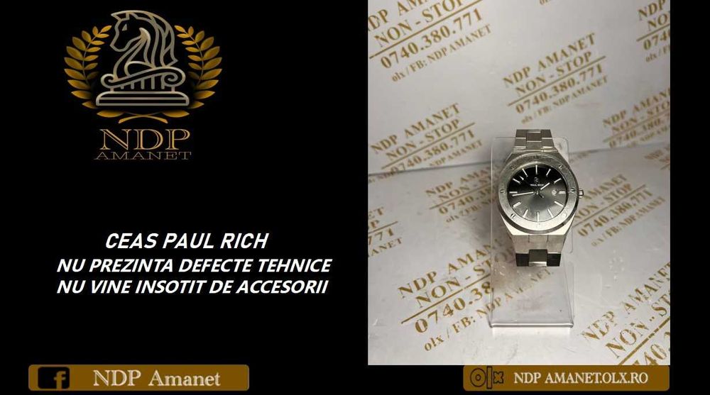 NDP Amanet Calea Mosilor 298  CEAS PAUL RICH   (11013)
