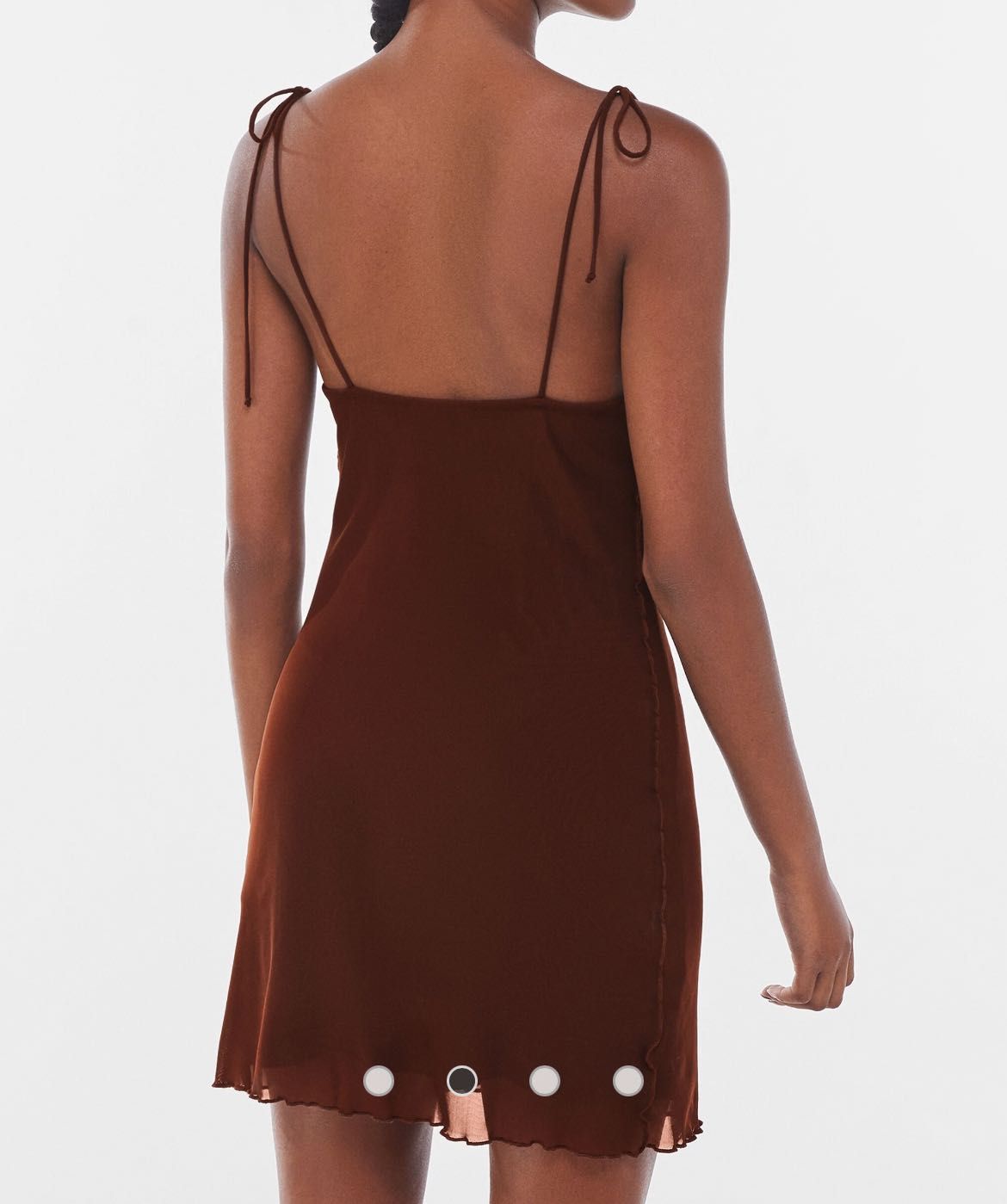 Кафява рокля Bershka