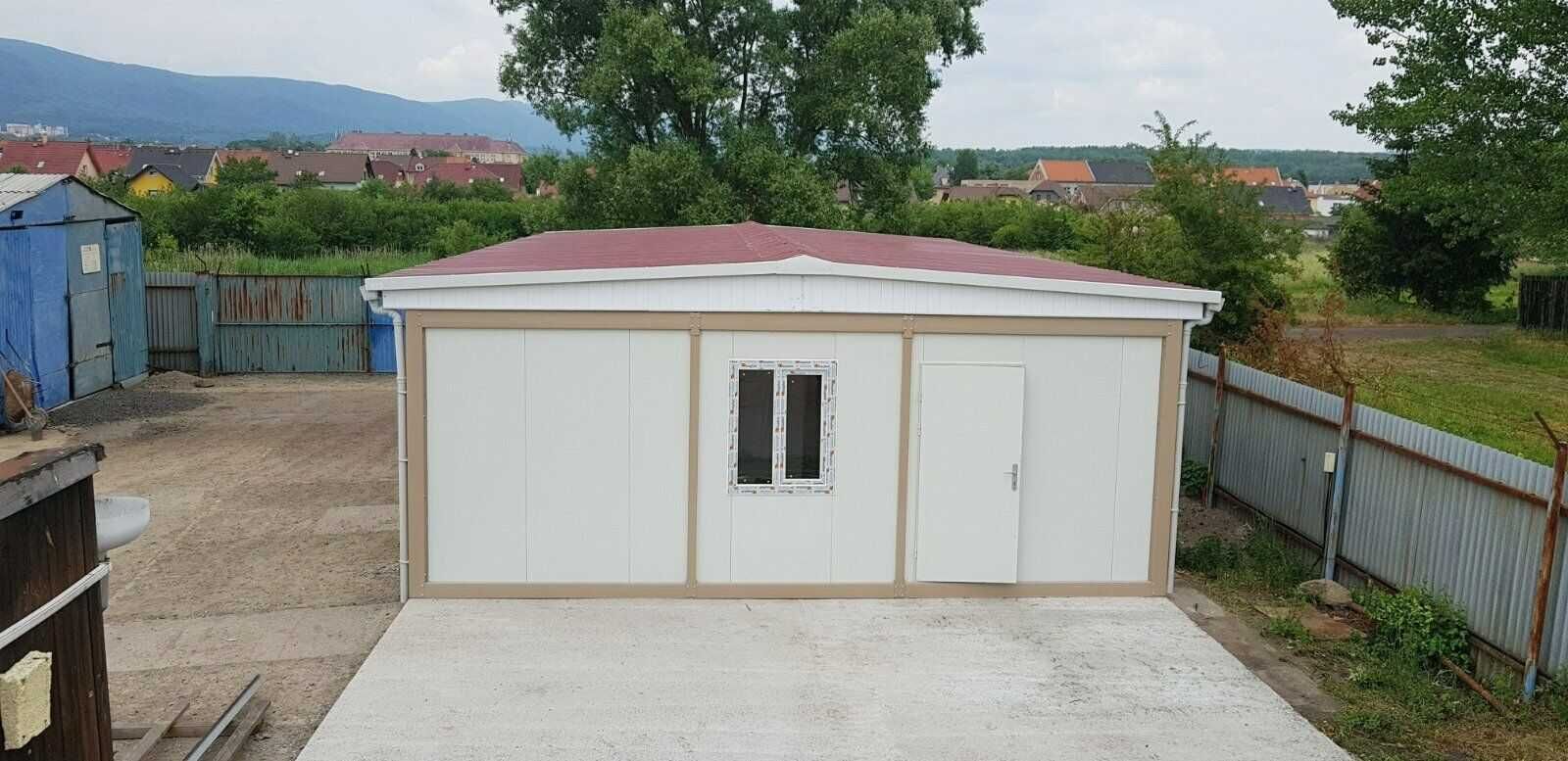 Casa modulara, garaje auto si containere panou sandwich de vanzare