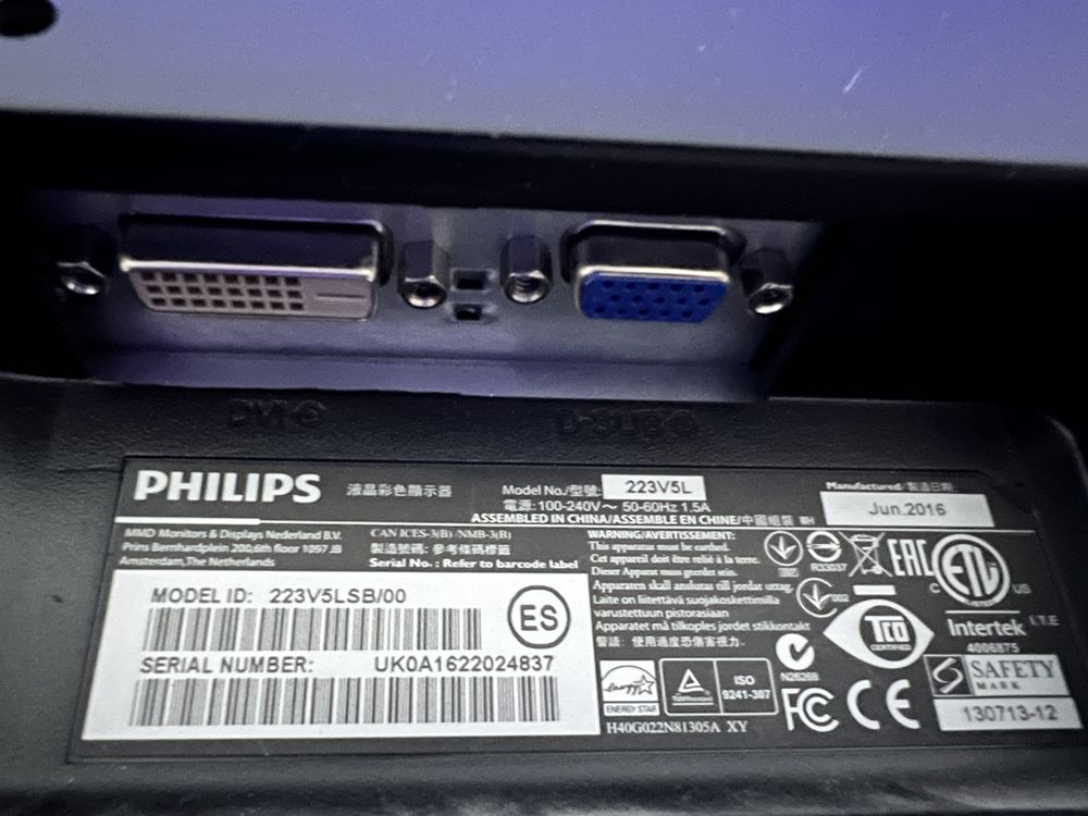 Monitor Philips Full HD