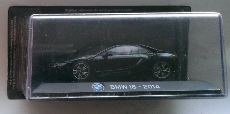 Macheta BMW i8 Hybrid 2014 - IXO/Altaya 1/43