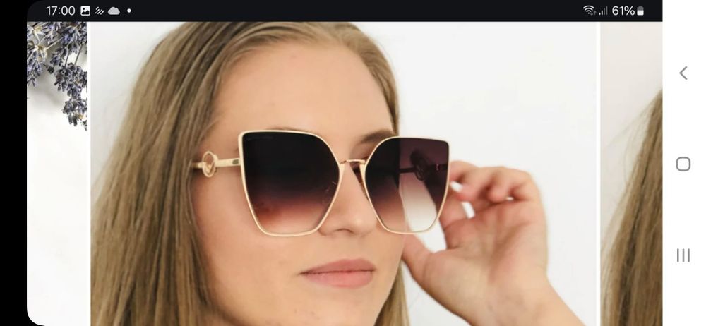 Ochelari de soare Matteo Ferari Cat eye