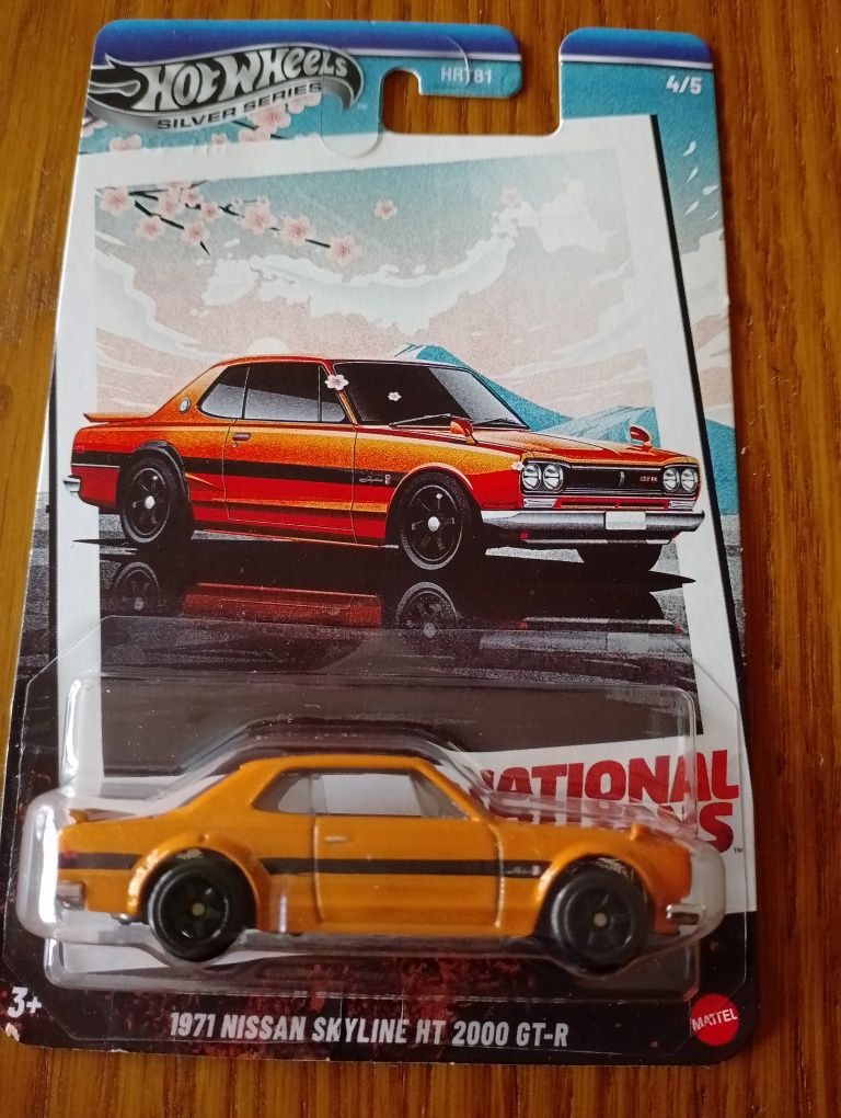 Предлагам серията Hot Wheels Silver Series – National Champions