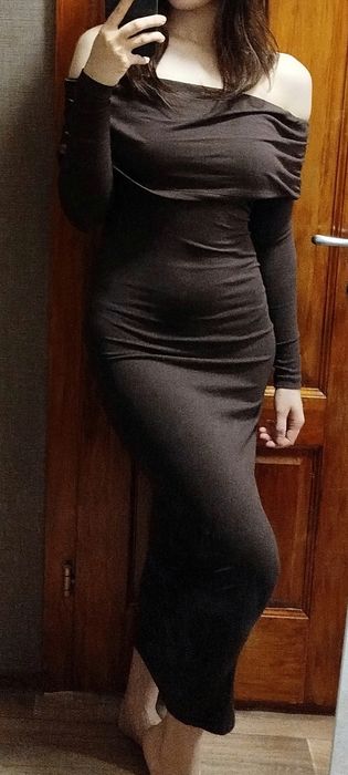 Платье New Yorker коричневое