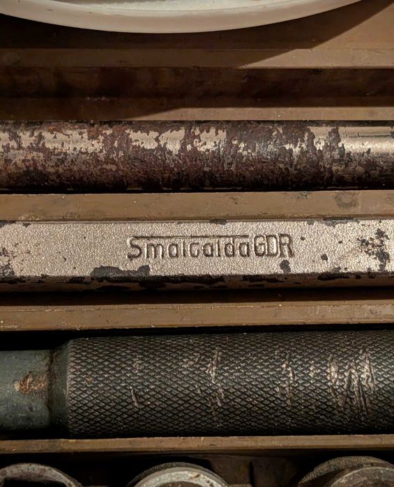 Smalcalda GDR гедоре с подарък камъни