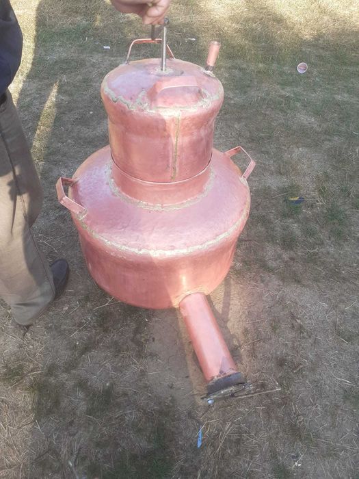 Cazan de tuica din cupru (arama) de diferite modele si dimensiuni