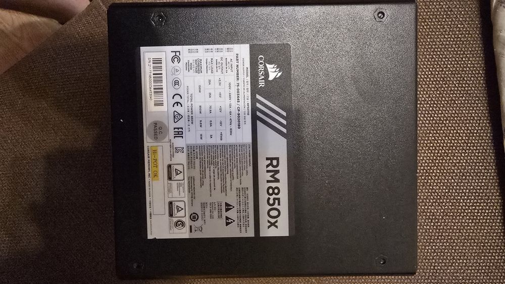 Sursa modulara CORSAIR RM850X