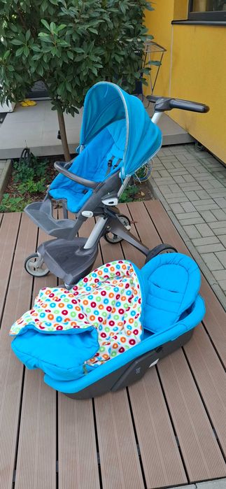 Vand carucior Stokke - parte sport + landou, utilizat