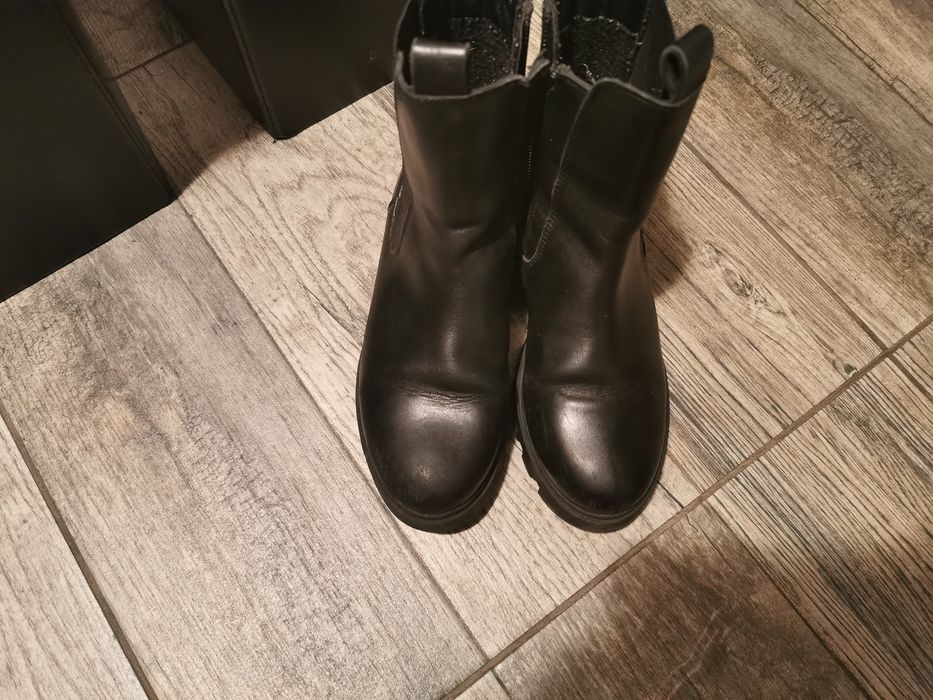 Детски кожени боти