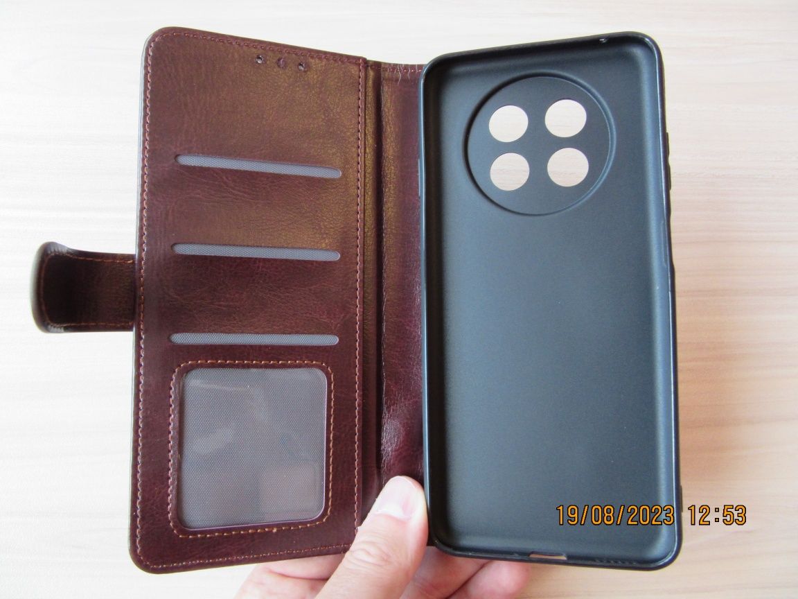 Huawei Nova Y91 Y61 Y70 / Хоризонтален кожен калъф тефтер