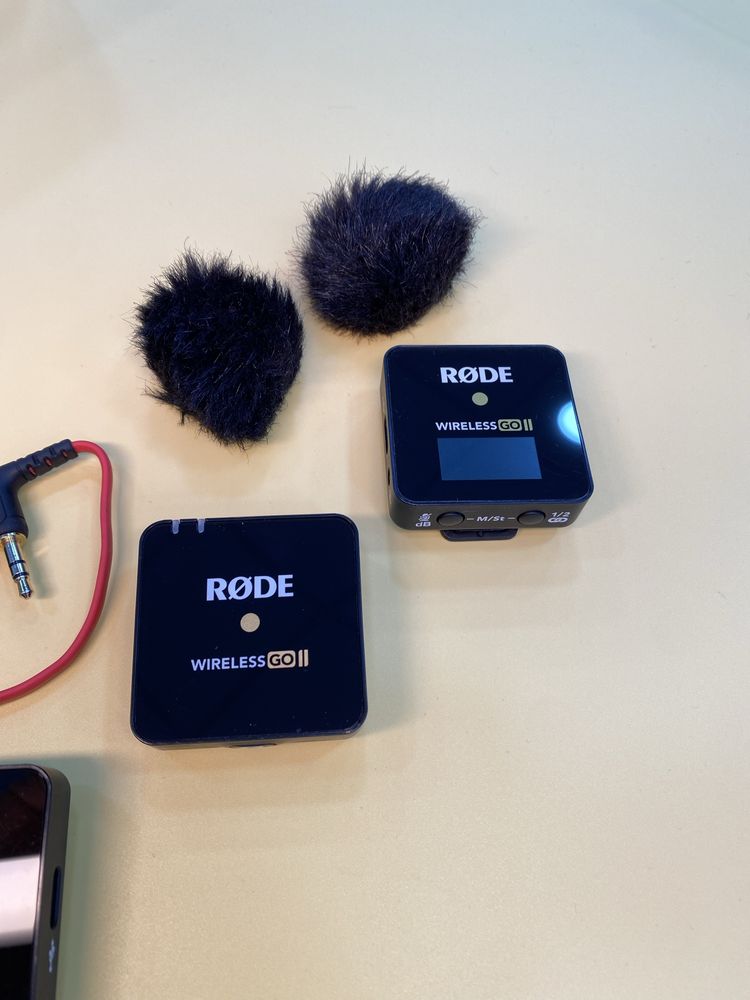 Rode wireless GO II mikrafon