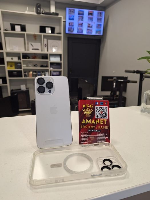 Iphone 15 Pro Max 100% Amanet BKG