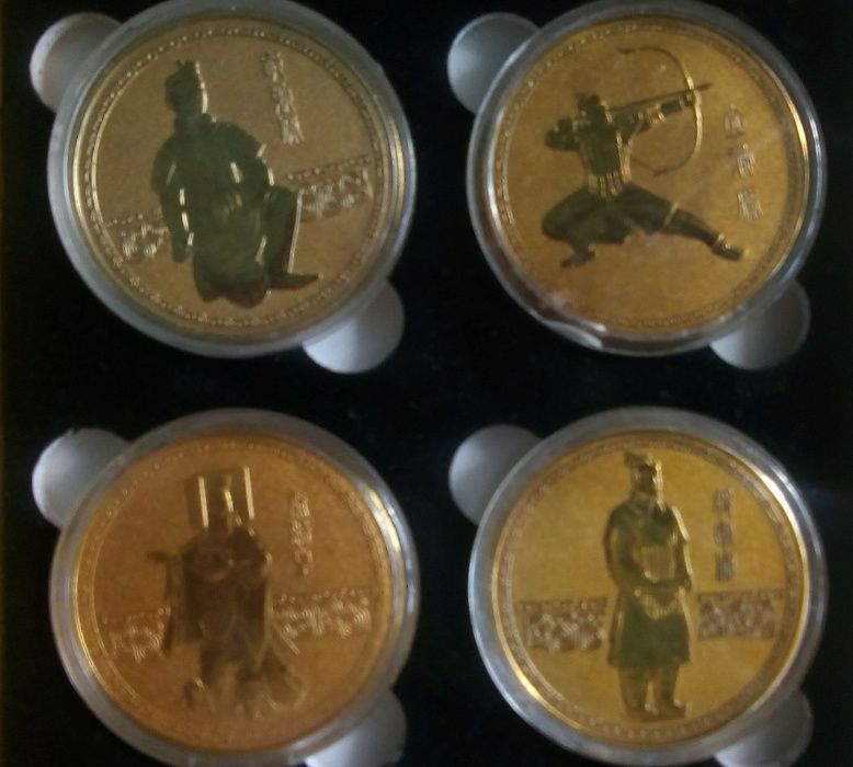 Moneda China, Commemorative Coin Set 4 piese