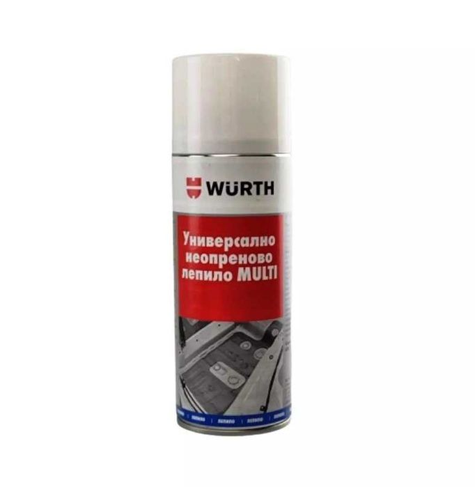 Универсално неопреново лепило спрей 300ml MULTI WURTH