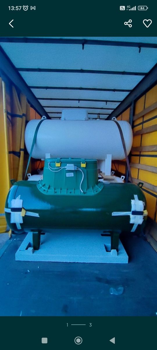 Rezervor GPL PROPAN  GAZ 2200 L