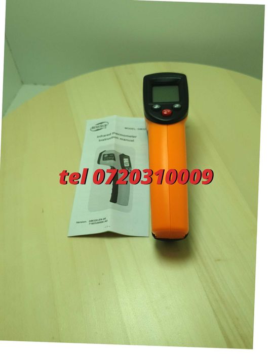 Termometru Industrial Profesional 50 380c Uni Galbennegru