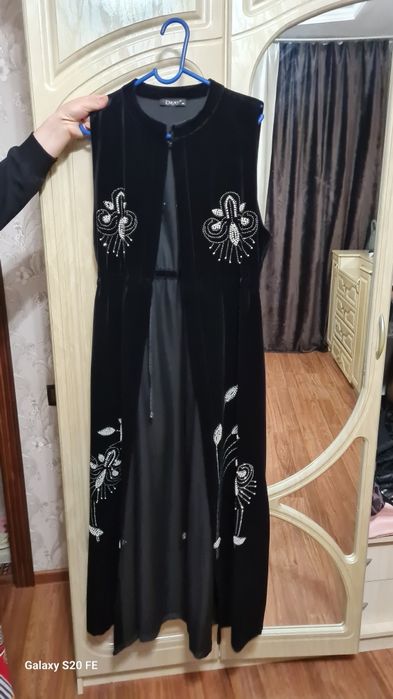 Желетка длинный казахский