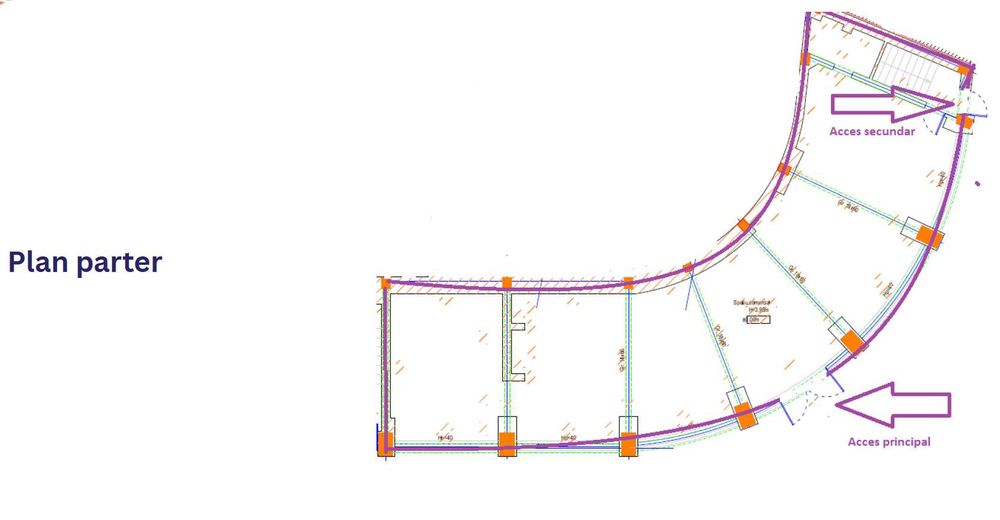 Spațiu comercial de închiriat Bd. Magheru, nr. 2–4, București