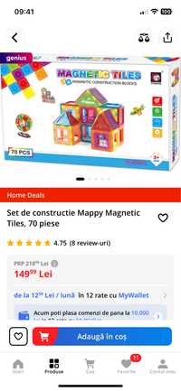 Set Magnetic Tiles 70 buc