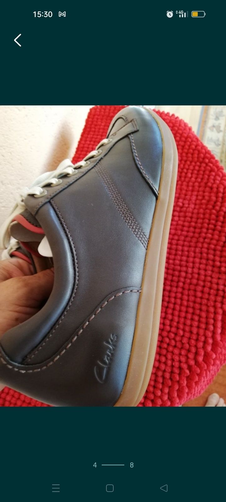 Pantofi noi Clarks nr 45 piele naturala bărbați