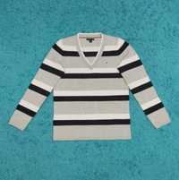 Pulover Tommy Hilfiger - Original cu dungi