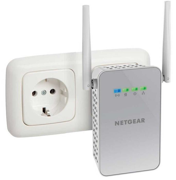 Urgent,Adaptor retea cu WiFi NetGear Powerline PLW1000, 1000 Mbps/500m