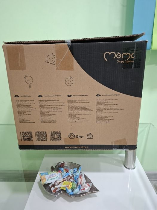 Бебешка люлка шезлонг - Momi Kenani - електрическа в гаранция