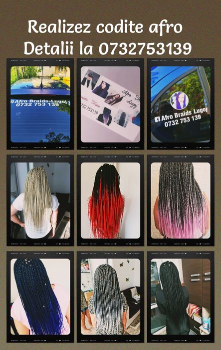 Codite/împletituri stil afro