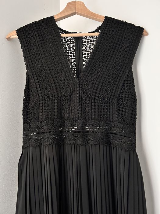 Salopetă plisată elegantă