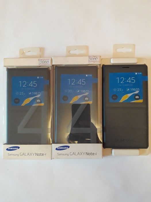 Продам чехолы на Galaxy Note 4. Книжки. Новые. По 1200-тг. За штуку.