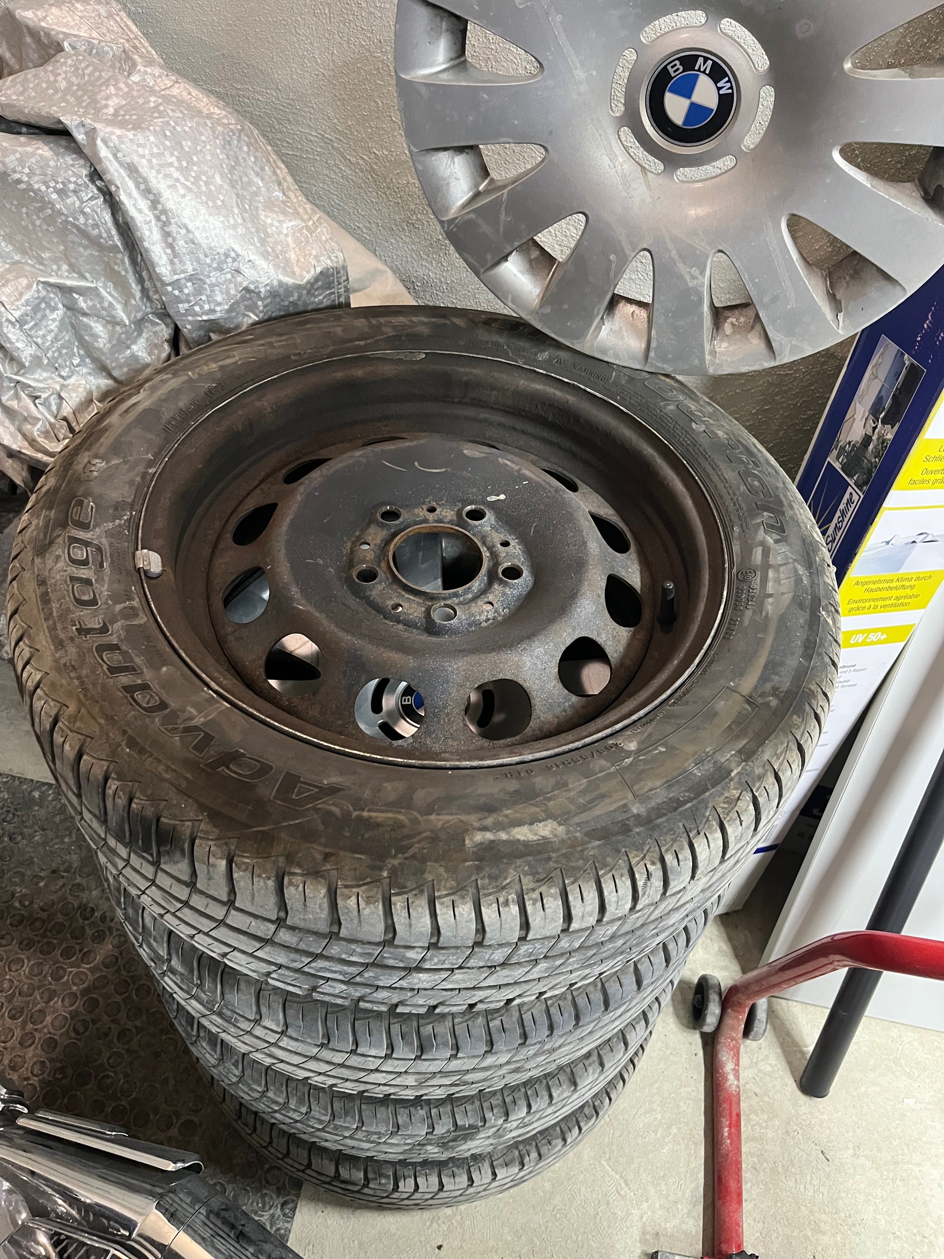 Goodrich летни гуми с джанти 205/55/16 + bmw тас