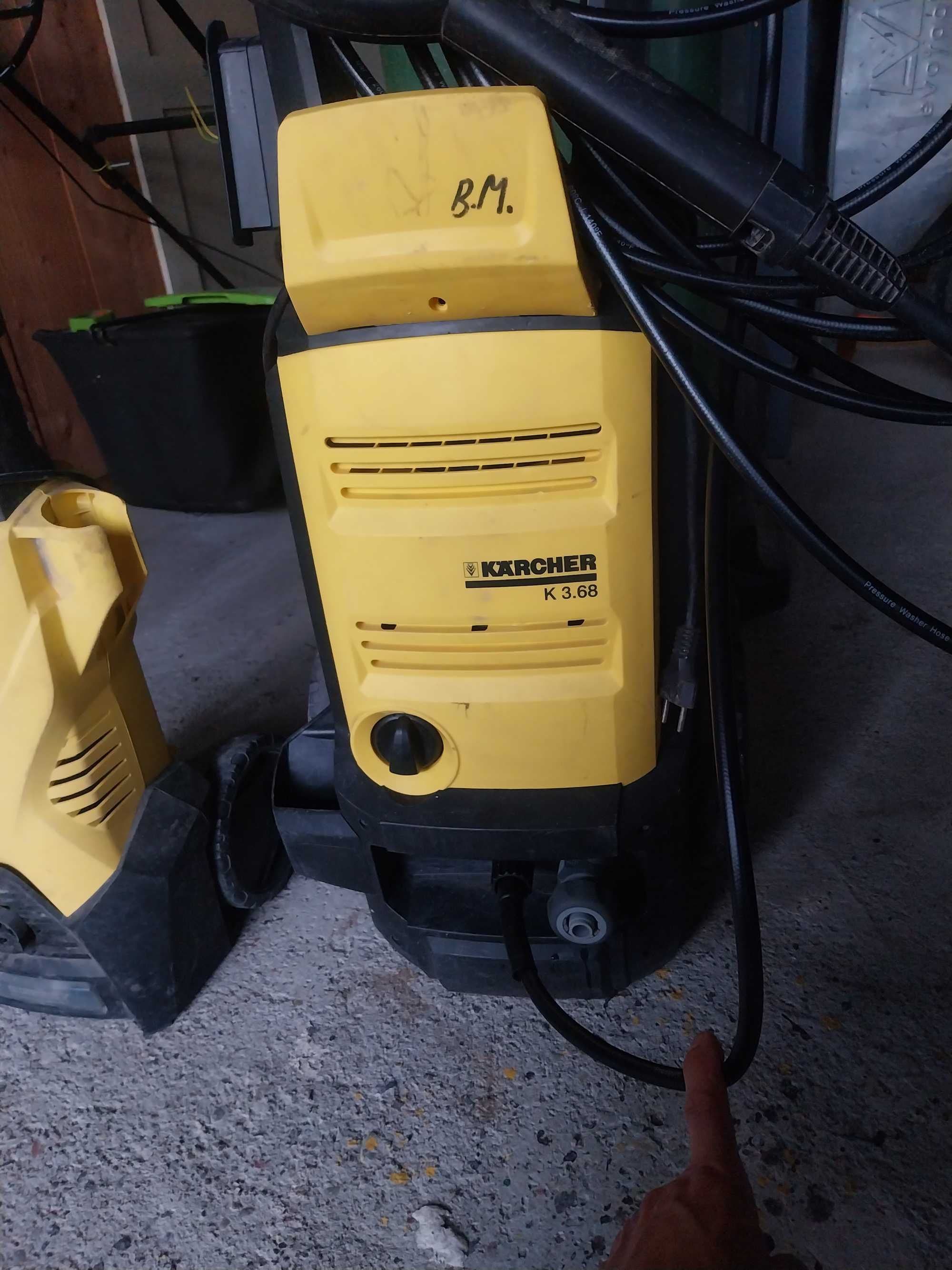pompa de spalat cu presiune karcher k3  defect SI K3.68 bun