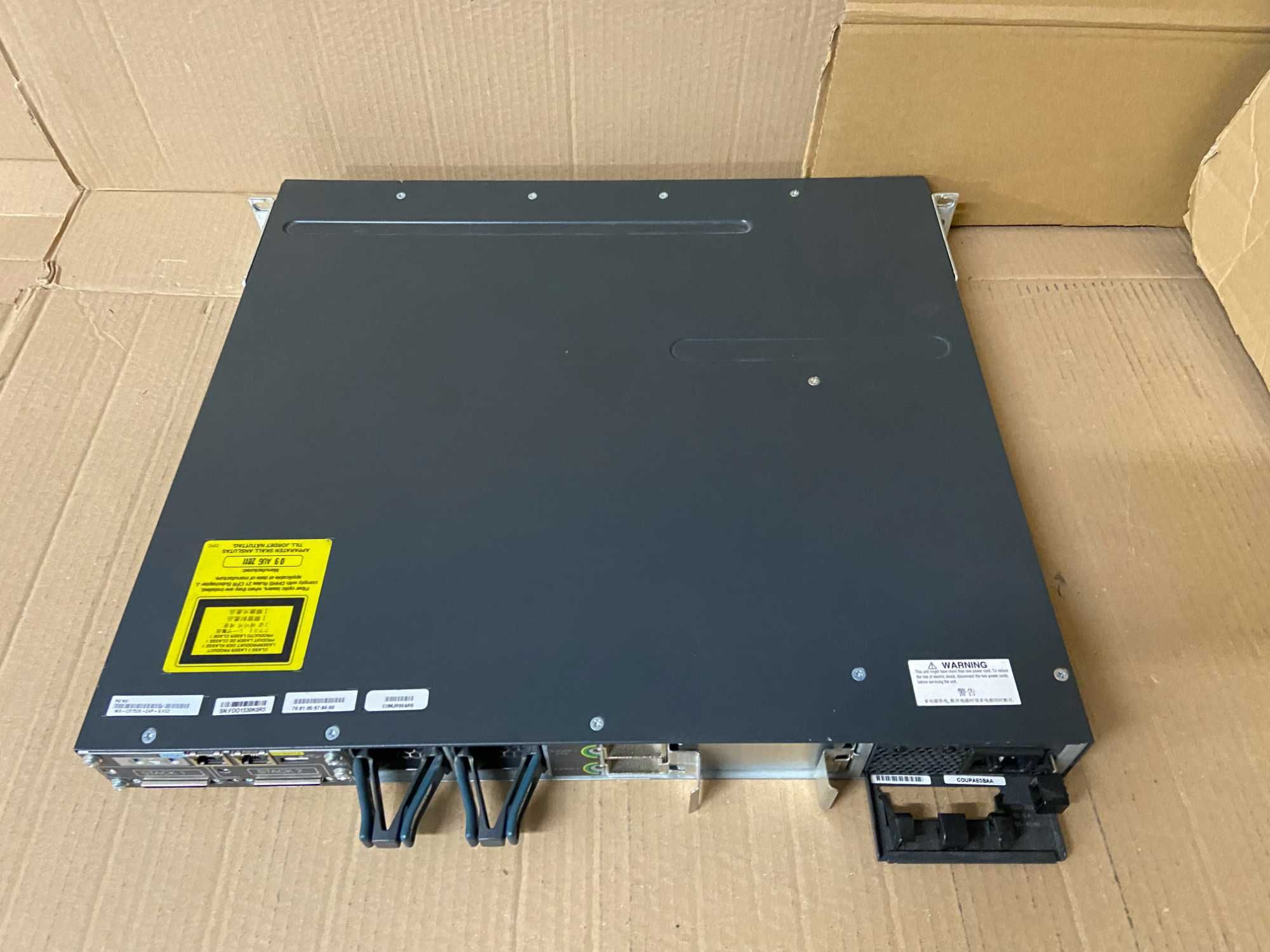 PoE+ Cisco WS-C3750X-24P Catalyst гигабитов суич 3750 X камери