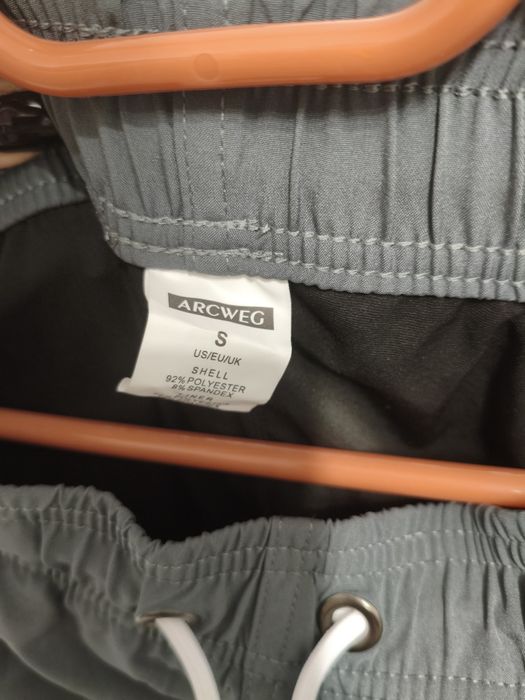 Shorts de baie bărbați Arcweg 2în1, uscare rapidă, buzunar interior S