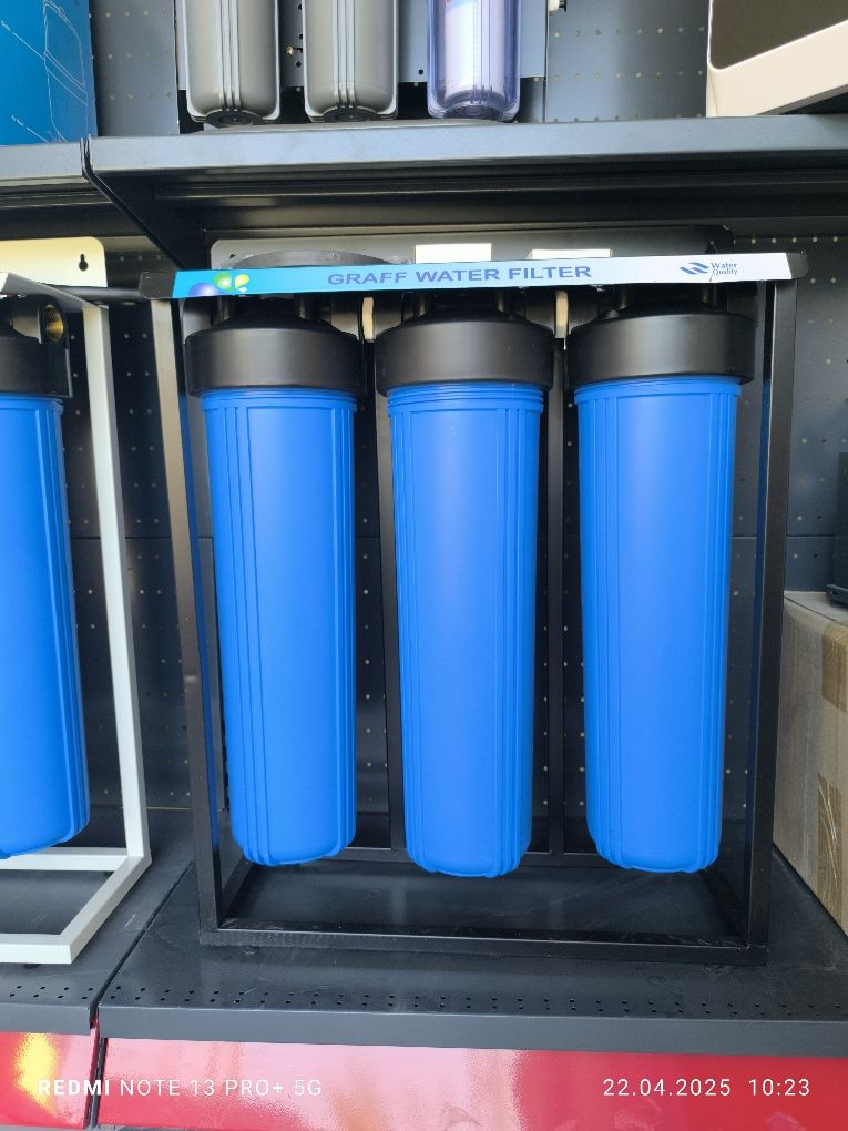 Zamena kartrij teskari osmos barcha turdagi suv filtrlari uchun