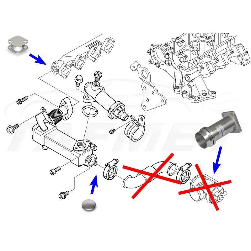 ЕГР EGR Delete Racepipe Race pipe заместител BMW  M47N2 M57N2