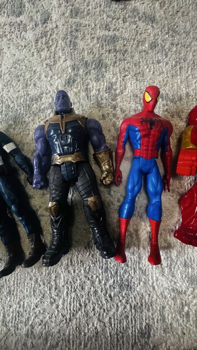 Человек паук,халк и т.д