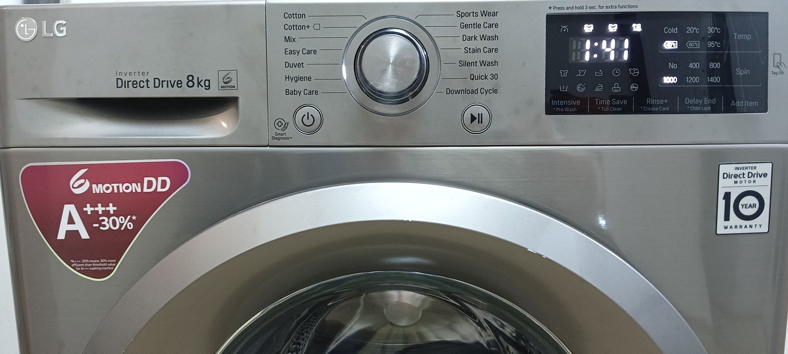 Mașina de spălat LG 8 KG DIRECT DRIVE