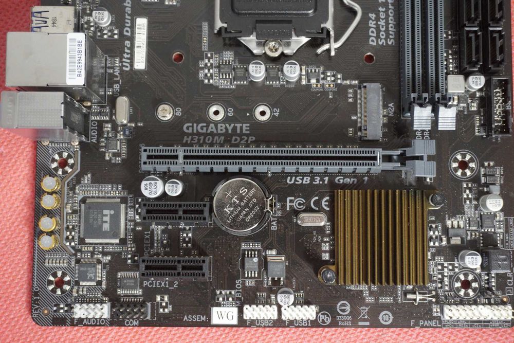 Дъно, дънна платка H310M D2P Gigabyte LGA 1151 за 8/9th Gen Intel