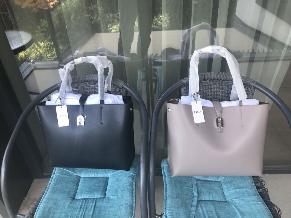 FURLA MIA SOFIA TOTE XL.100%оригинал.Със сериен номер,етикети,всичко
