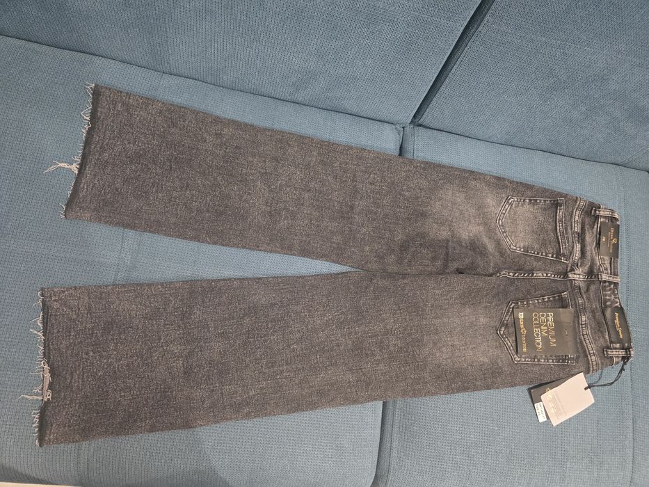 Дънки с широк крачол, размер ХS