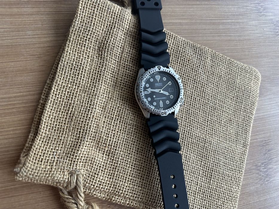 Ceas Seiko Skx 171 automatic Scuba curea de silicon