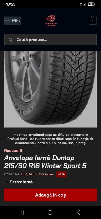 Vand cauciucuri de iarna