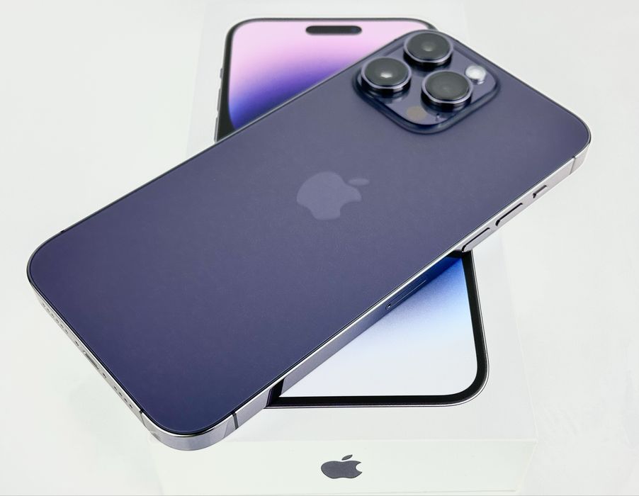 Apple iPhone 14 Pro Max 256GB Deep Purple Отличен Гаранция!