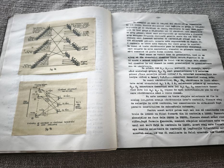 Proiect de diploma din 1945 la Politehnica Timisoara